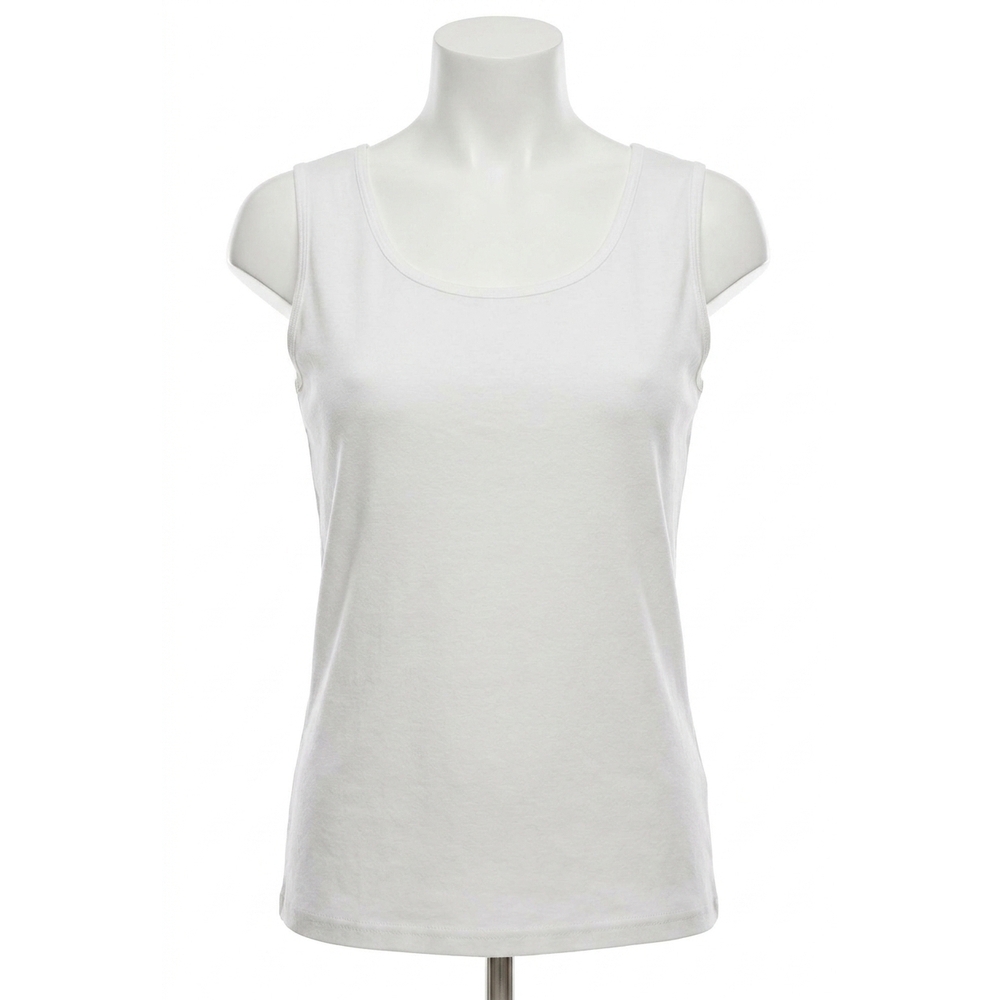 NEW ANGEL bra-friendly tank top in ivory